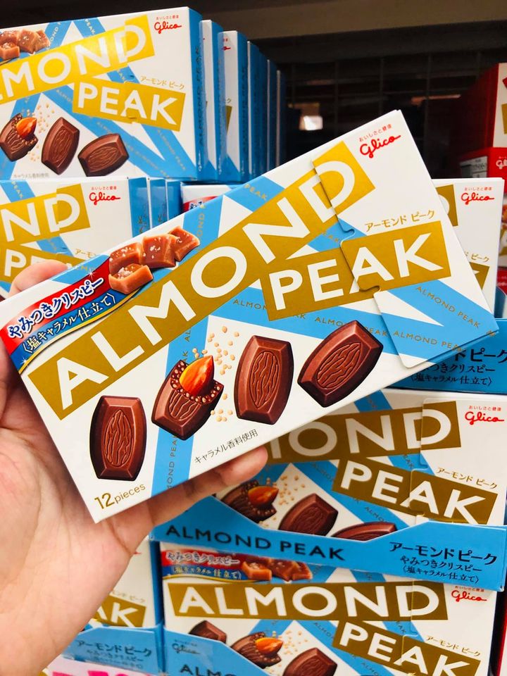 Almond Peak With Caramel (12pcs)