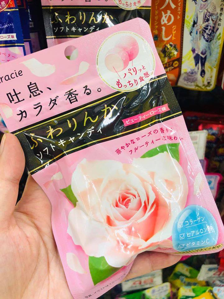 Kracie Collagen Candy Rose (32g)