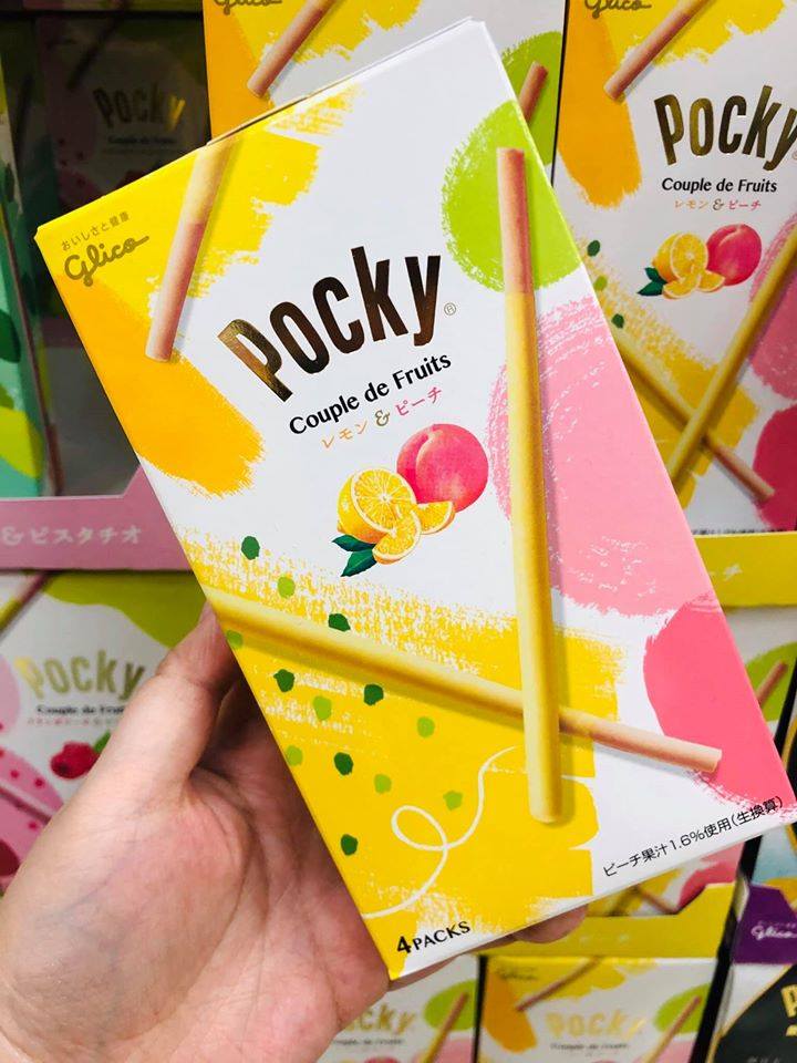 Pocky Lemon & Peach (4 Packs) - Summer Edition