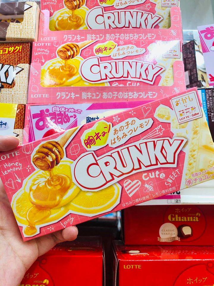 Crunky Honey Lemon Chocolate