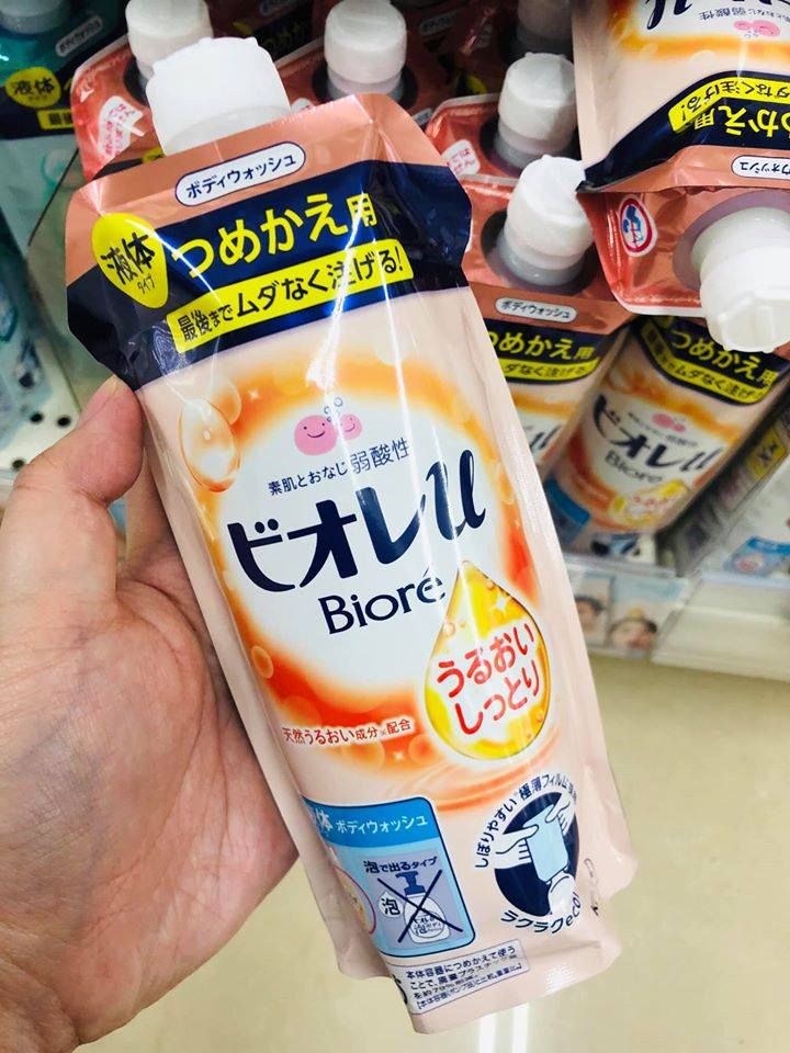 Biore Body Wash Orange 340ml Refill