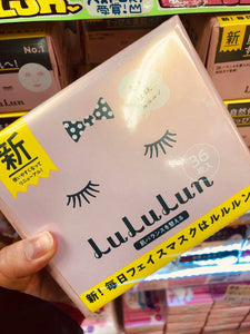 Lululun Facial Mask 36 sheets pink - Balance Moisturizing Type