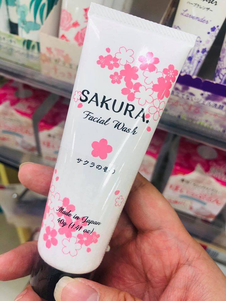 Sakura Facial Wash (40g)